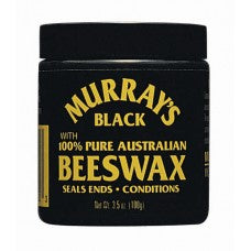 MURRAYS - BEESWAX BLACK 4oz