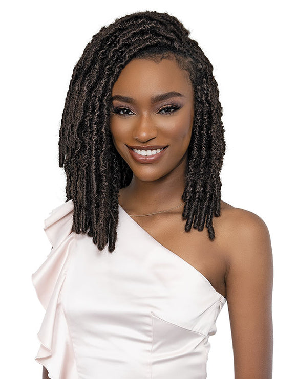 JANET HAIR - 3x BUTTERFLY LOCS 10 12 14 3PCS