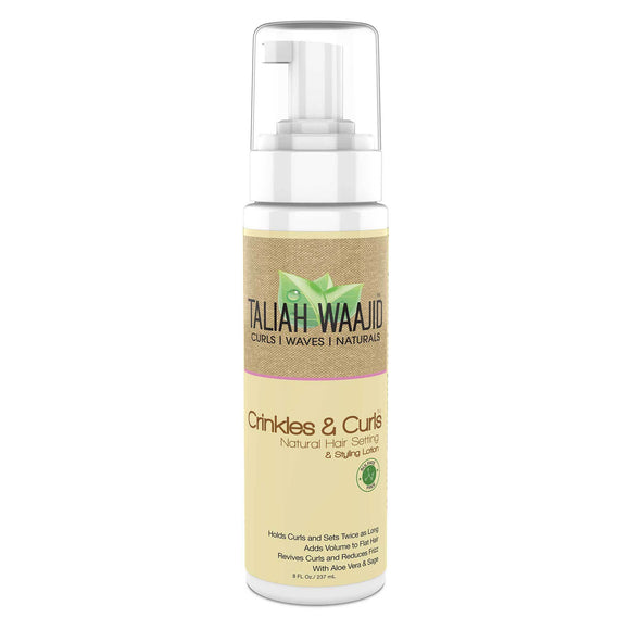 TALIAH WAAJID - CRINKLES & CURLS NATURAL HAIR SETTING & STYLING LOTION 8oz