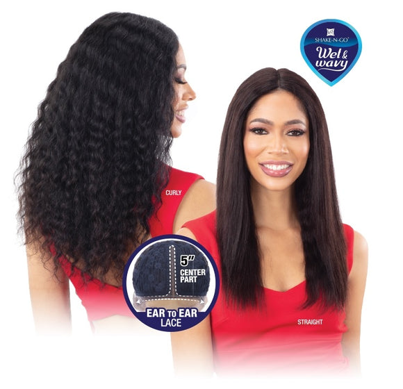 SHAKE N GO - GIRLFRIEND LACE FRONT WIG 100% VIRGIN HUMAN HAIR WW-D20 #NATURAL