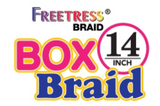 FREETRESS - MEDIUM BOX BRAIDS 14"